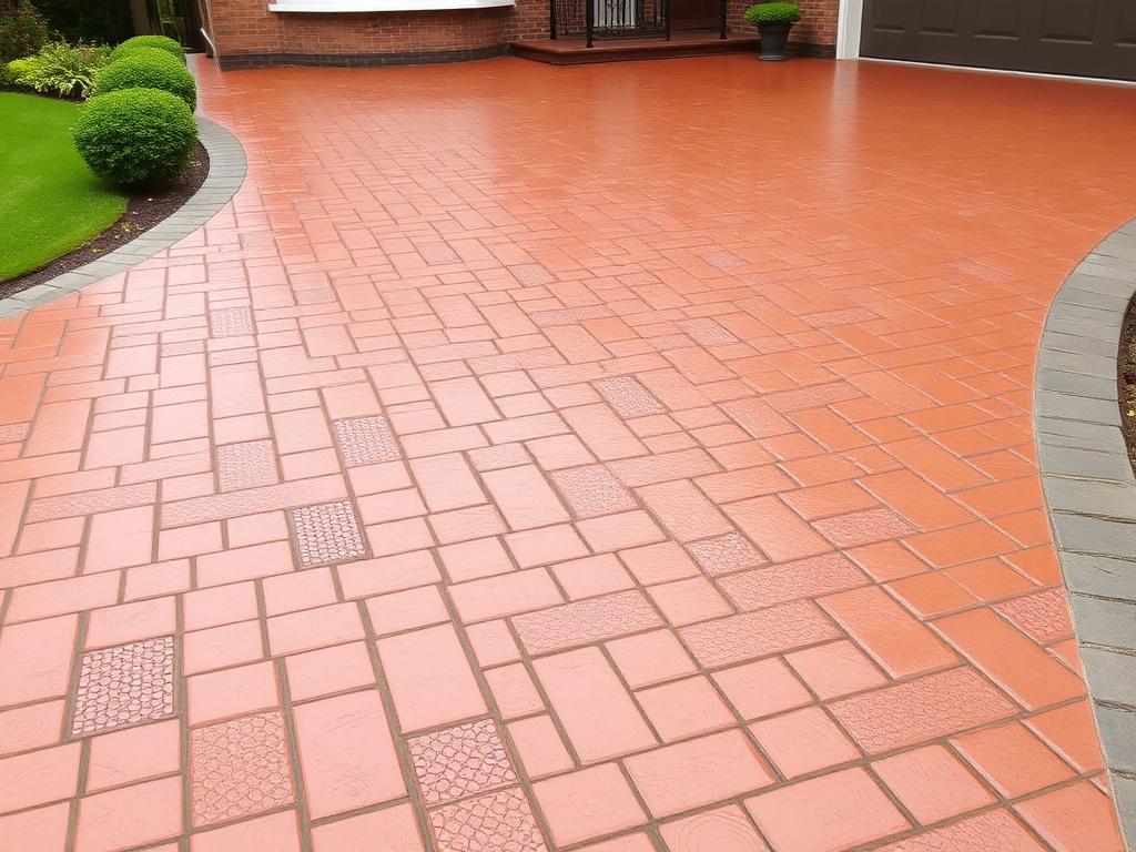 Driveway finish